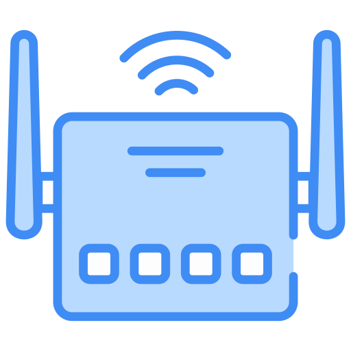 router inalámbrico icono gratis