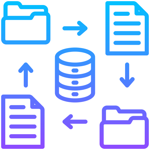 recopilación de datos icono gratis