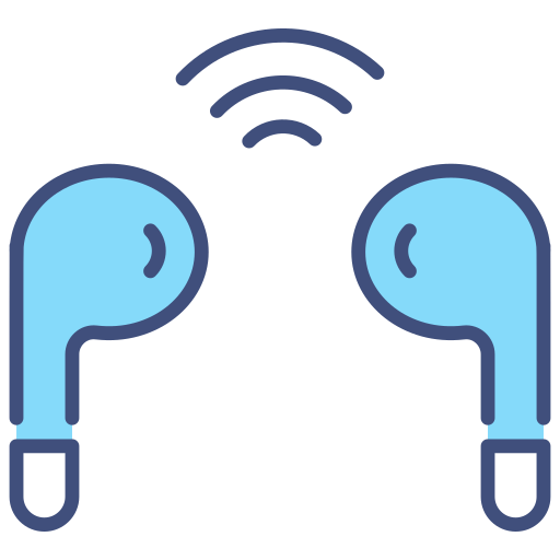 fone de ouvido sem fio grátis ícone