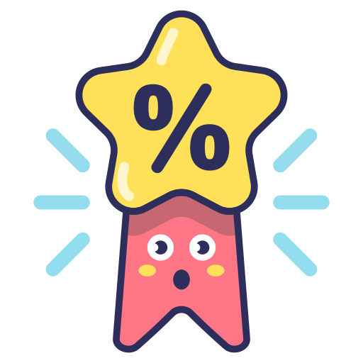 etiqueta de estrella icono gratis