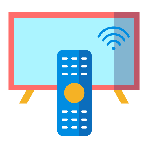 televisión inteligente icono gratis