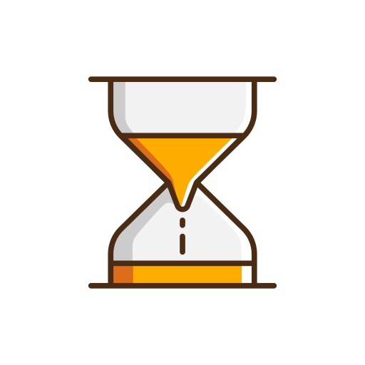 reloj de arena icono gratis