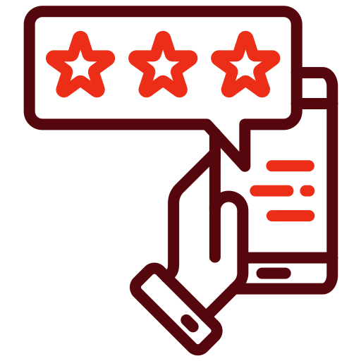 reseñas icono gratis