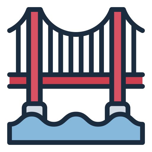 Bridge free icon Bridge free icon