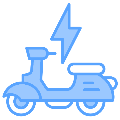 scooter electrico icono gratis