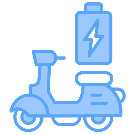 scooter electrico icono gratis