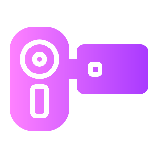 camara de video icono gratis