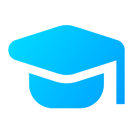 gorro de graduación icono gratis