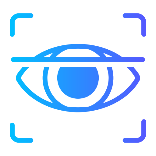 escaneo ocular icono gratis