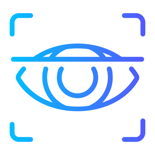 escaneo ocular icono gratis