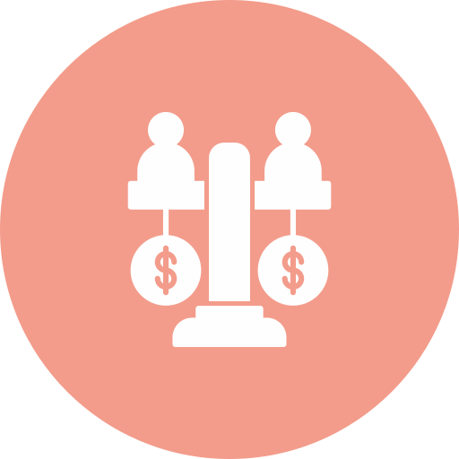 equidad icono gratis