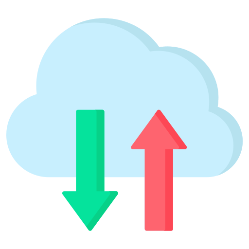 aplicación en la nube icono gratis