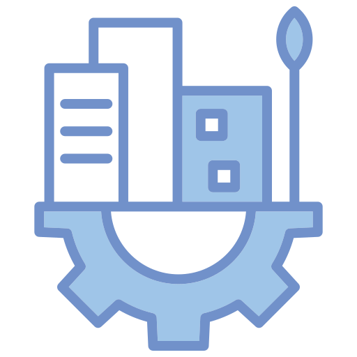 planificación urbana icono gratis