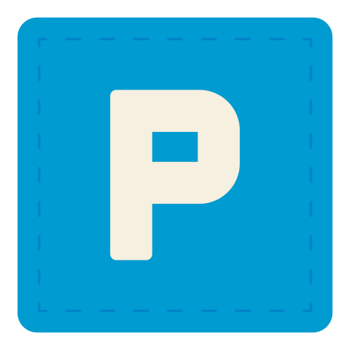 Знак парковки бесплатно иконка