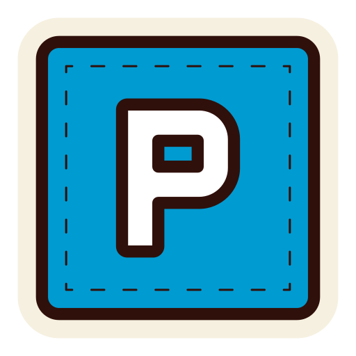 señal de estacionamiento icono gratis