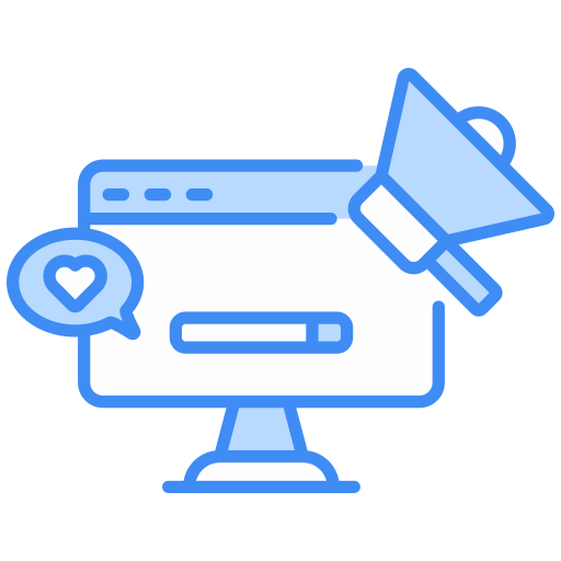 소셜 미디어 캠페인 무료 아이콘