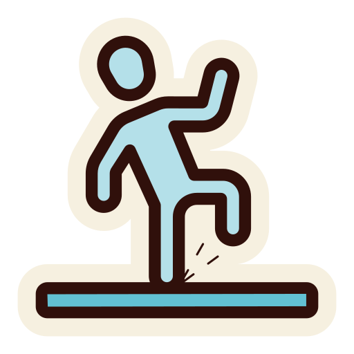 Wet floor sign free icon Wet floor sign free icon