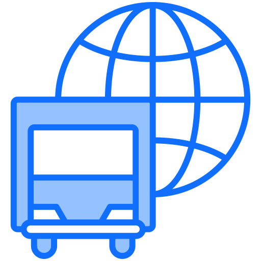 envíos a todo el mundo icono gratis