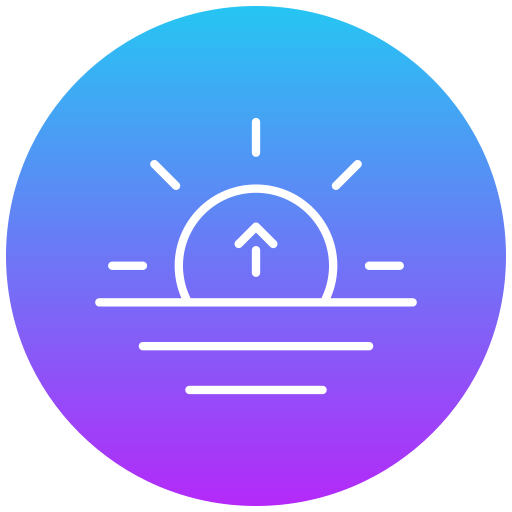 amanecer icono gratis