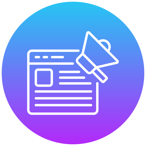Content marketing free icon Content marketing free icon