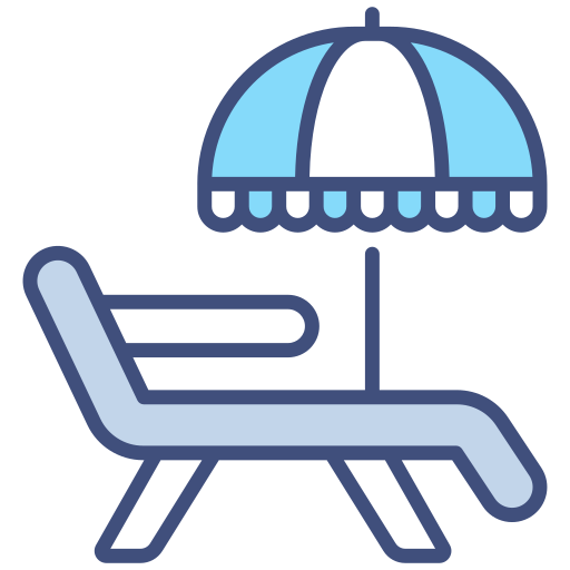 Pool chair free icon Pool chair free icon