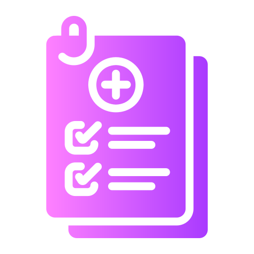 relatório médico grátis ícone