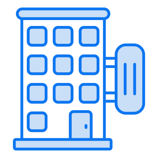 호텔 무료 아이콘