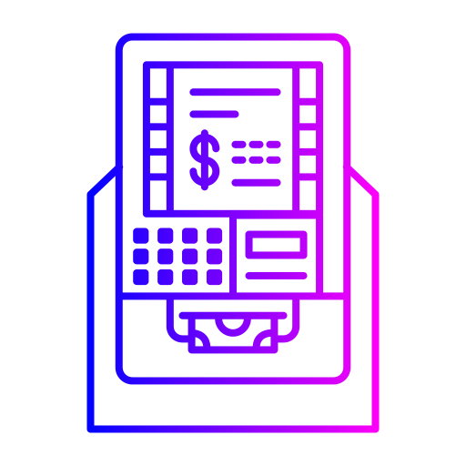 cajero automático icono gratis