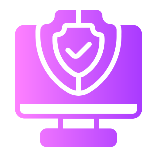 la seguridad cibernética icono gratis