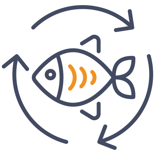 pesca sostenible icono gratis