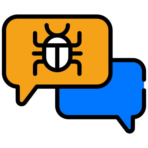 discussion infectée Icône gratuit