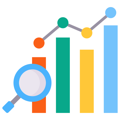 evaluación comparativa icono gratis