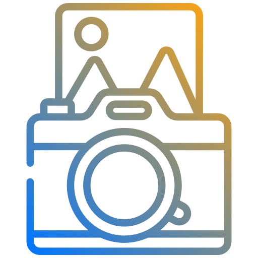 cámara fotográfica icono gratis