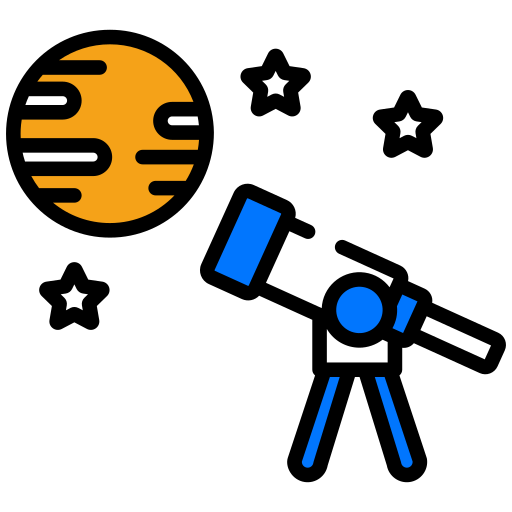 astronomía icono gratis