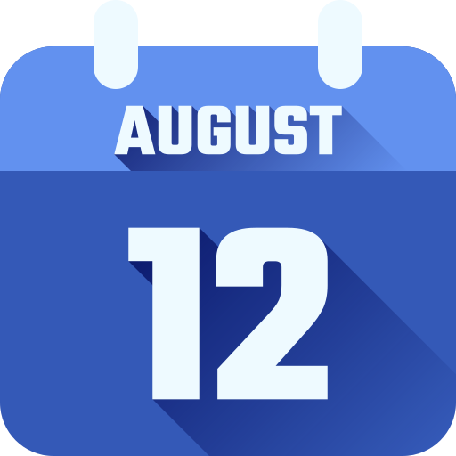 12. august kostenlos Icon