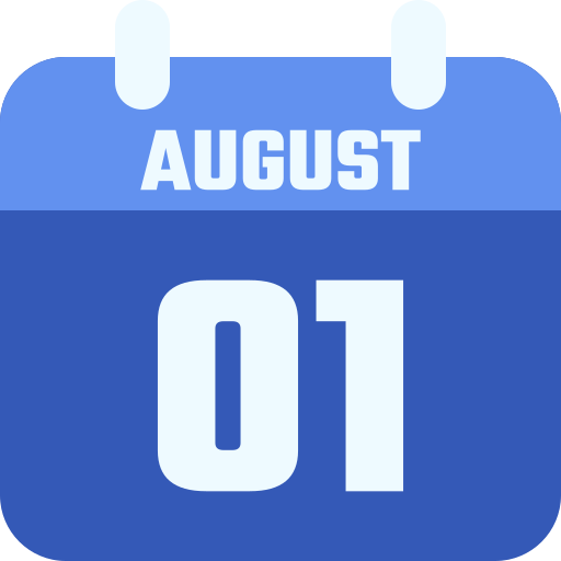 agosto icono gratis