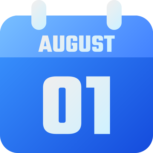 agosto icono gratis