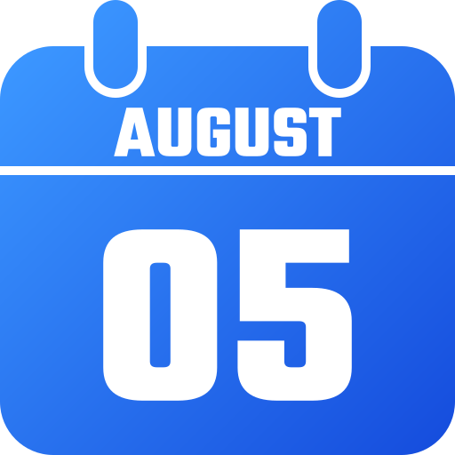 agosto icono gratis