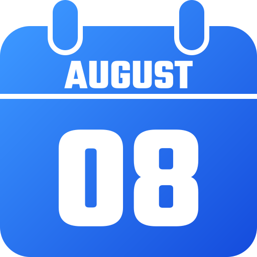 agosto icono gratis