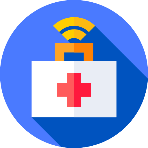 Botiquín de primeros auxílios icono gratis