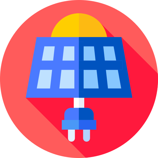 Panel solar icono gratis