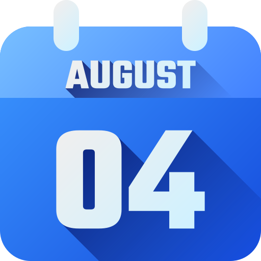 agosto icono gratis