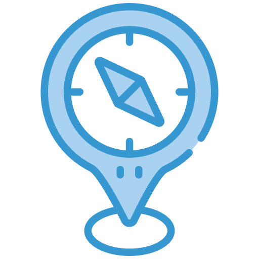 orientación icono gratis