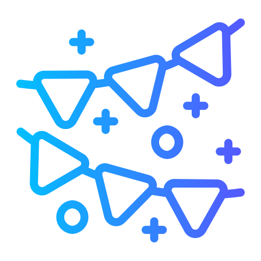 guirnalda icono gratis