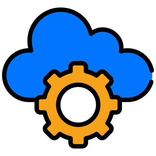 configuración de la nube icono gratis