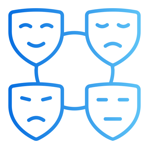 Émotions Icône gratuit