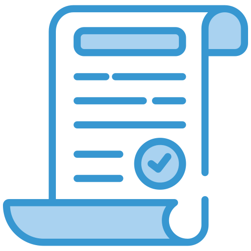 Contract free icon
