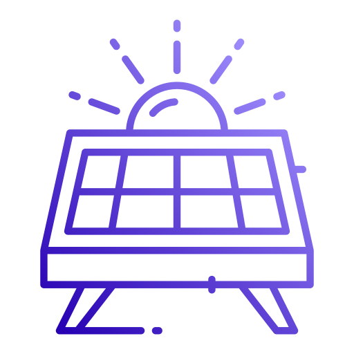 Solar panel free icon