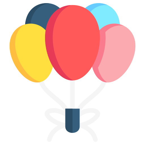 des ballons Icône gratuit