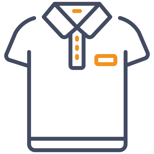 camisa polo icono gratis